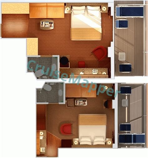 Carnival Pride Grand Suite Floor Plan | Floor Roma