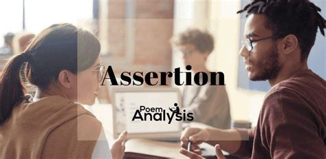 Assertion - Definition and Examples - Poem Analysis