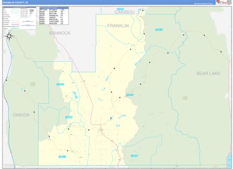 Map Books of Franklin County Idaho - marketmaps.com