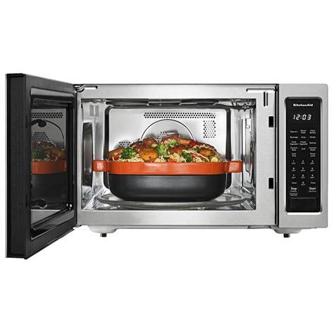 KitchenAid 1.5 Cu. Ft. Countertop Microwave in Stainless Steel ...