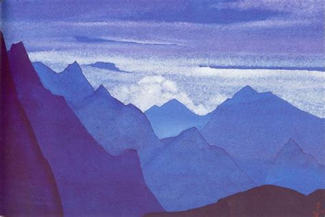 Himalayas - Nicholas Roerich - WikiArt.org