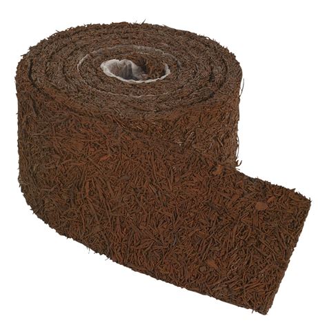 Perm-A-Mulch Rubber Mulch 8-ft Red Rubber Landscape Edging Roll at Lowes.com