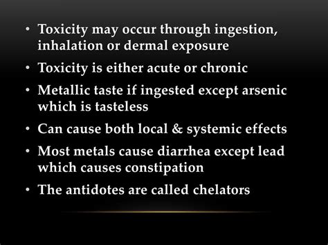 PPT - Toxicity of Heavy Metals PowerPoint Presentation, free download ...