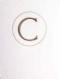 Monogram Letter C – Connor