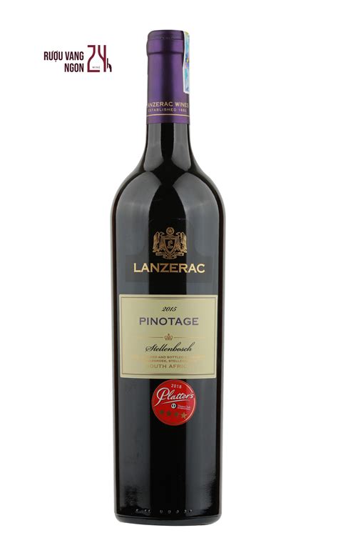 Lanzerac Pinotage Stellenbosch - 750ml - Rượu vang ngon 24h