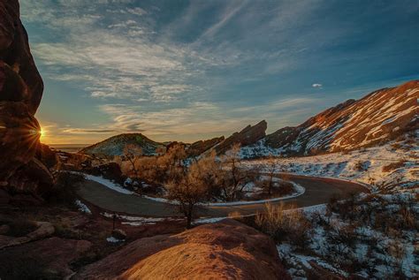 Sunrise Over Frog Rock - Red Rocks Park Photograph by Richard Raul Photography - Fine Art America