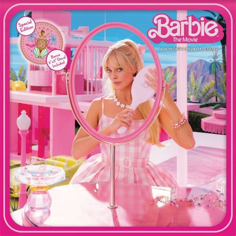 Barbie The Movie - 2024 Wall Calendar (12”x12”) - glwec.in