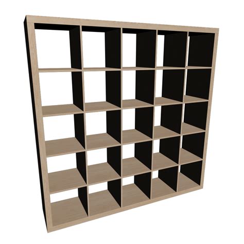EXPEDIT Shelving unit, birch effect - Design and Decorate Your Room in 3D