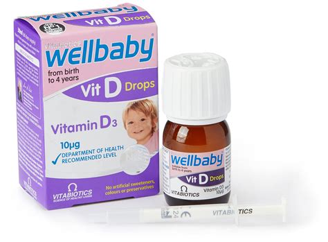 Buy Vitabiotics Wellbaby Vit D Drops -30 ml (Pack of 1) Online at ...