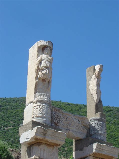 Turkey, Ephesus, Temple of Domitian (1st Century AD) | Ephesus, 1st century, Natural landmarks