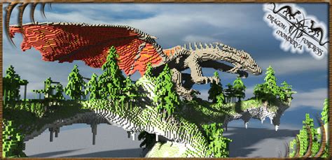 Dragon Fortress Monderya Map - Mc-Mod.Net