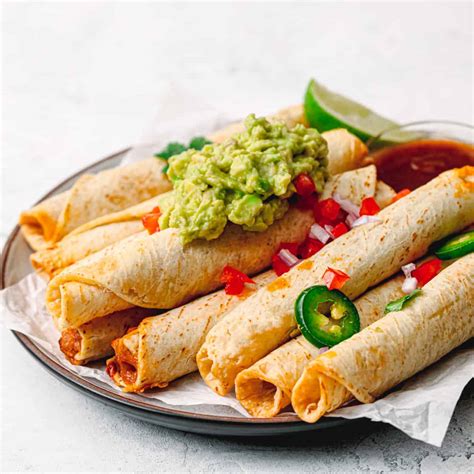 Air Fryer Frozen Taquitos - Savory Yum