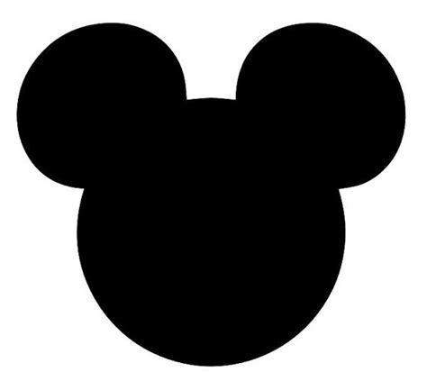 Free Mickey Mouse Head Silhouette, Download Free Mickey Mouse Head ...