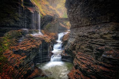 Guide to photographing Rainbow Falls Watkins Glen State Park ...