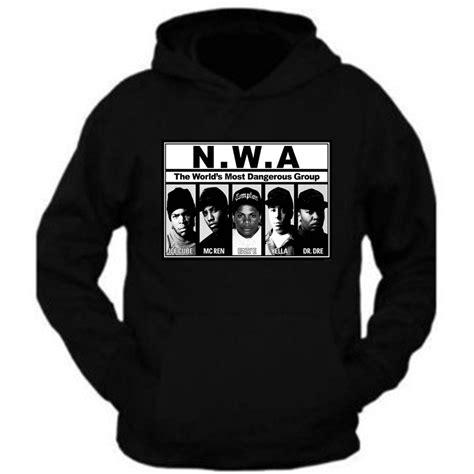 NWA N.W.A.2 Straight Outta Compton Unisex Sweatshirt Hoodie – GAWX T-SHIRTS