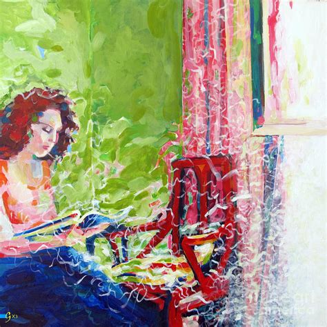 Empty Chair Painting by Gilat Gur-arie greenberg - Pixels