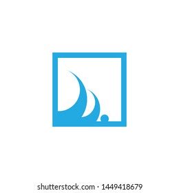 Blue Wave Logo Design Stock Vector (Royalty Free) 1449418679 | Shutterstock