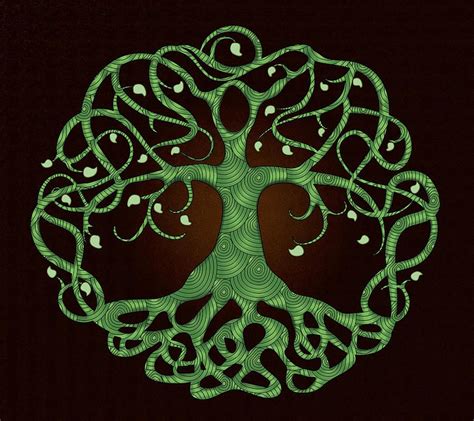 Celtic Tree Of Life by Serena King | Celtic tree, Celtic tree of life ...