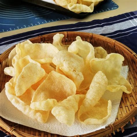 Prawn crackers (shrimp chips) - How to make it at home from scratch