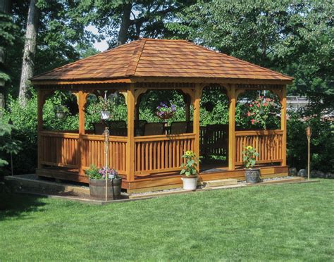 Customer's Photo - 12' x 16' Cedar Gazebo