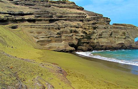 Papakolea Green Sand Beach Hawaii