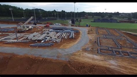 Football Stadium Construction Update (July 28, 2016) - YouTube