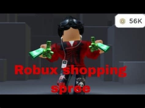 800 Robux shopping spree - YouTube