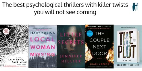 The best psychological thrillers with killer twists