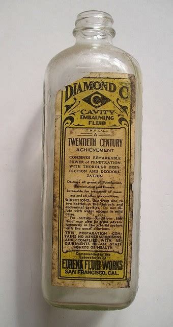 Diamond C Cavity Embalming Fluid | Flickr - Photo Sharing!