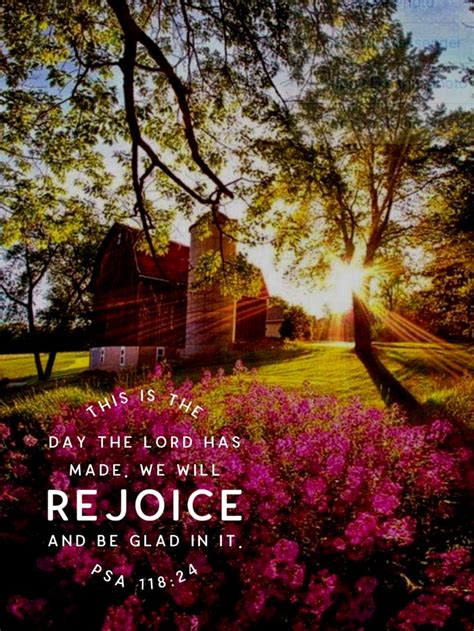 Psalm 118:24 | Abide in christ, Repent and believe, Rejoice and be glad