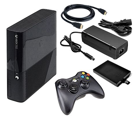 Pre-Owned Xbox 360 Console Model E Black 250GB - 1 Wireless Controller ...