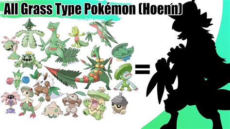 All Grass Type Pokémon Fusion (Gen 3 Hoenn) | All Tree - Flower ...