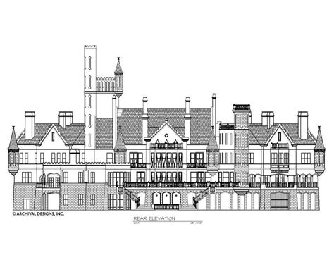 Balmoral | Castle House Plans | Luxury Home Plans