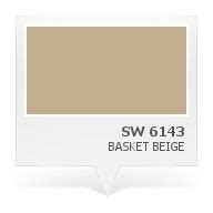 SW 6143 - Basket Beige - kitchen and dining room | Kilim beige, Paint colors, Tan living room
