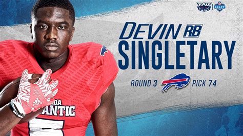 Football’s Devin Singletary Drafted by the Buffalo Bills - Florida ...