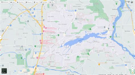 Lake Oswego Oregon Map - United States