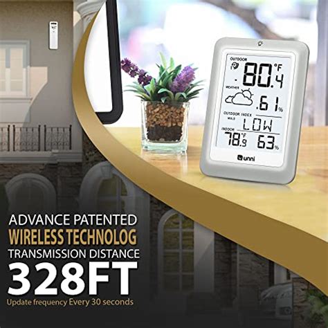 Indoor Outdoor Thermometer Hygrometer Wireless Weather Stations ...