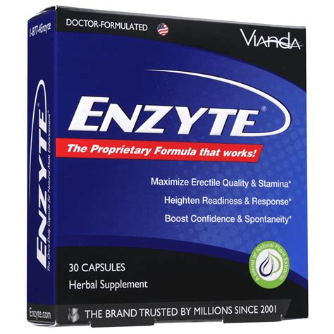 Enzyte Natural Male Enhancement - 30ct Box - Walmart.com