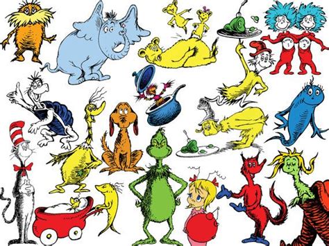 Dr Suess Characters / dr seuss animated clipart 10 free Cliparts | Download ... : Polish your ...