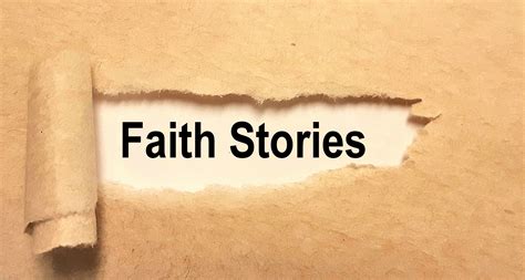 Faith Stories - LifeGroups - Mt. Calvary Baptist Church - Charleston WV