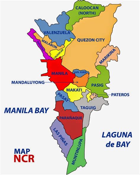 chonzskypedia: NCR - Map of the Philippines