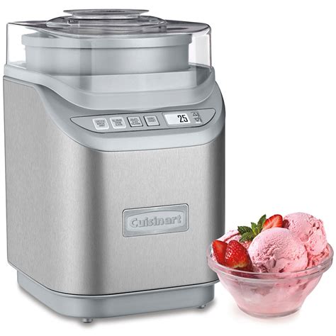 Cuisinart ICE-70 Electronic Ice Cream Maker, Brushed Chrome | eBay