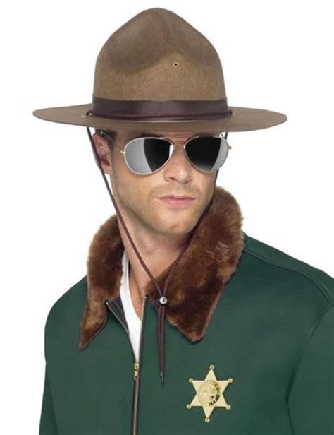 US Sheriff or Police Trooper Hat by Smiffys 22389 | Karnival Costumes | UK