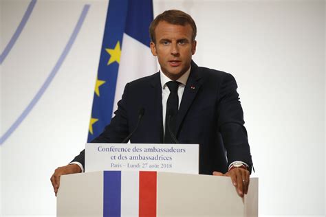 France's Macron urges Europe to take charge of own defense