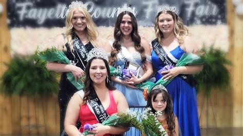 2023 Fayette County Free Fair Queen Pageant - YouTube