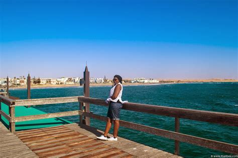 Swakopmund Beach | The Blue Hues of Namibia - ItsAllBee | Solo Travel ...