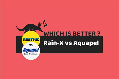 Rain-X vs Aquapel, which is better?