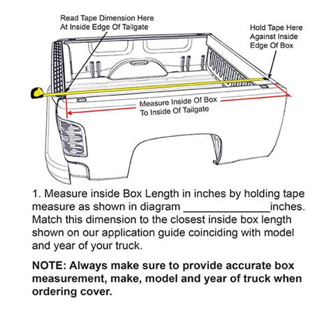 Chevy Truck Bed Size Chart