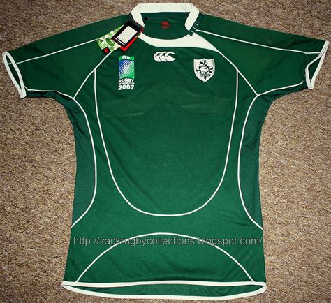 ZackRugby Collections®: Ireland (IRFU) Rugby World Cup 2007 Test Rugby ...