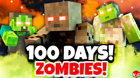 100 Days Zombie Apocalypse! by KA Studios (Minecraft Marketplace Map ...